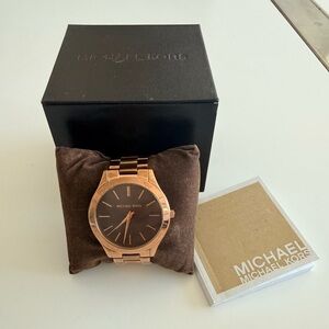 Michael Kors Rose Gold Watch